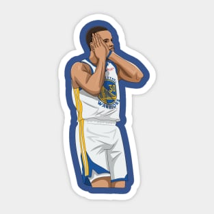 Steph Curry Night Night Sticker